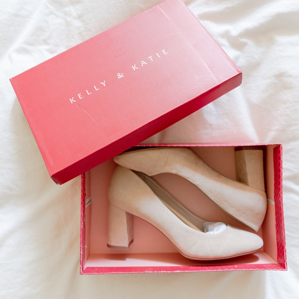 Kelly and Katie Block Heel Pump